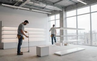 fit-out negozio retail project management